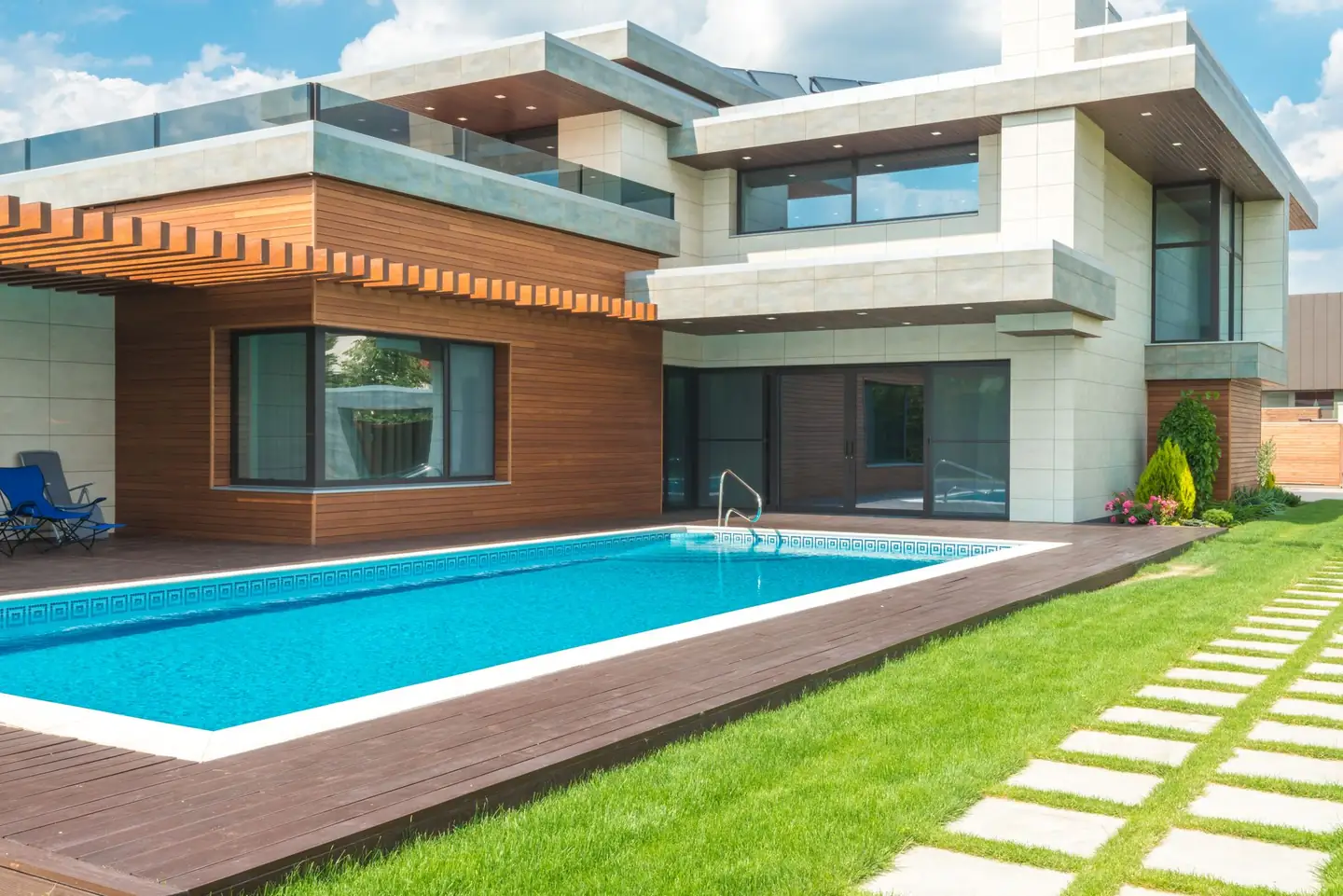 Swimming pool built in Hunters Hill, NSW